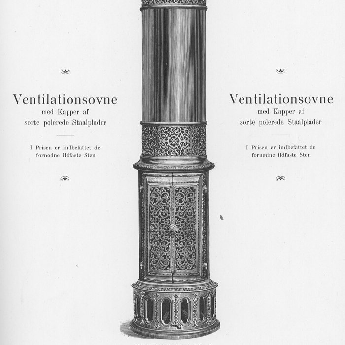 Ventilationsovn Nr.710C, 720C, 730C Og 740C, 1914