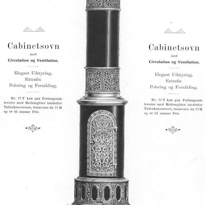 Cabinetsovn, Nr.77T, 1903