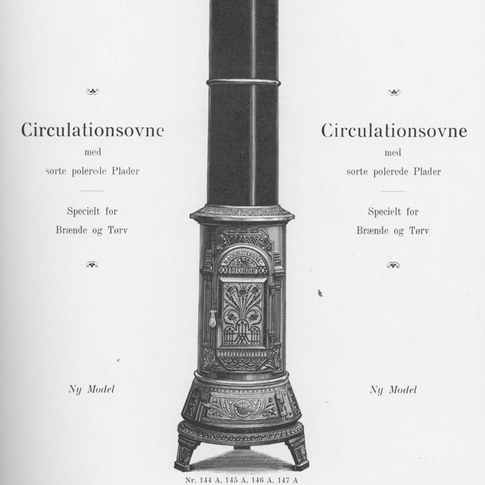 Cirkulationsovn Nr.144A, Nr.145A, Nr.146A Og Nr.147A, 1914