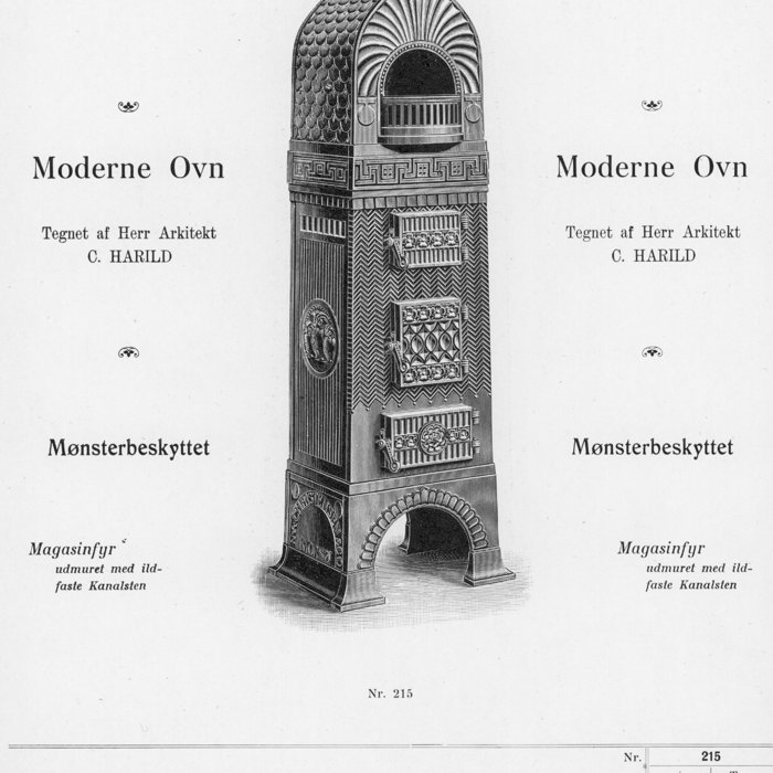 Moderne Ovn Nr.215, 1914