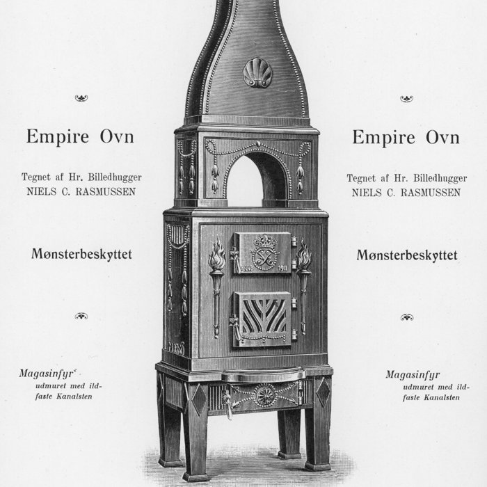 Empire Ovn Nr.240 Med Musling, 1914