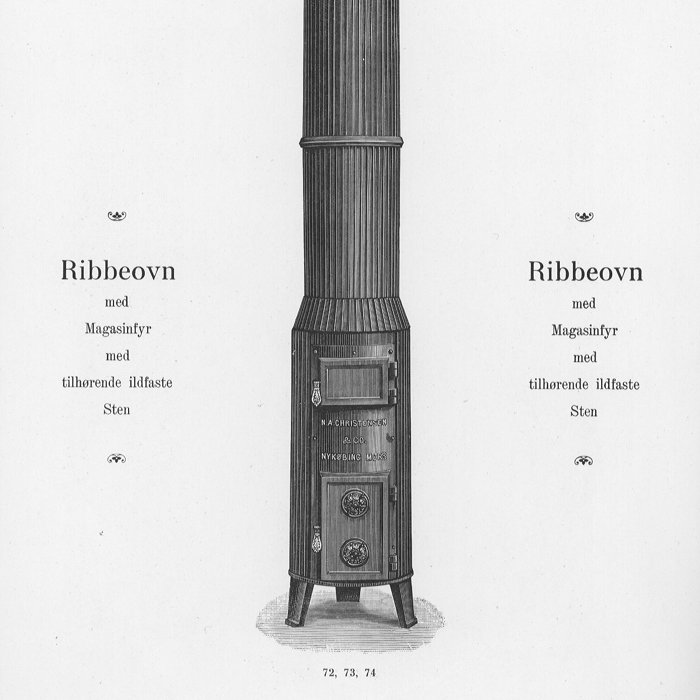 Ribbeovn Nr.72, Nr.73, Nr.74, Nr.720, Nr.730 Og Nr.740, 1914