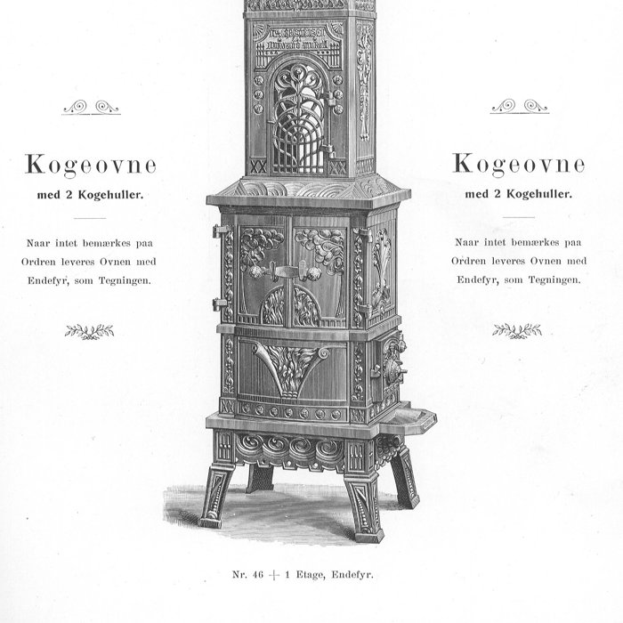 Kogeovn Nr.46, Endefyr, 1903