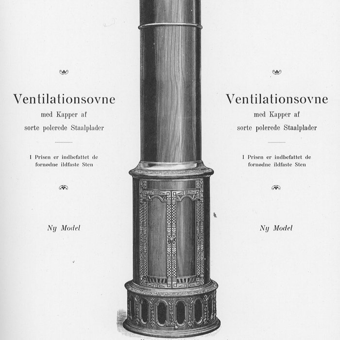 Ventilationsovn Nr.101, Nr.102, Nr.103 Og Nr.104, 1914