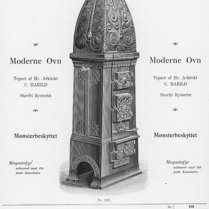 Moderne Ovn Nr.219, 1914