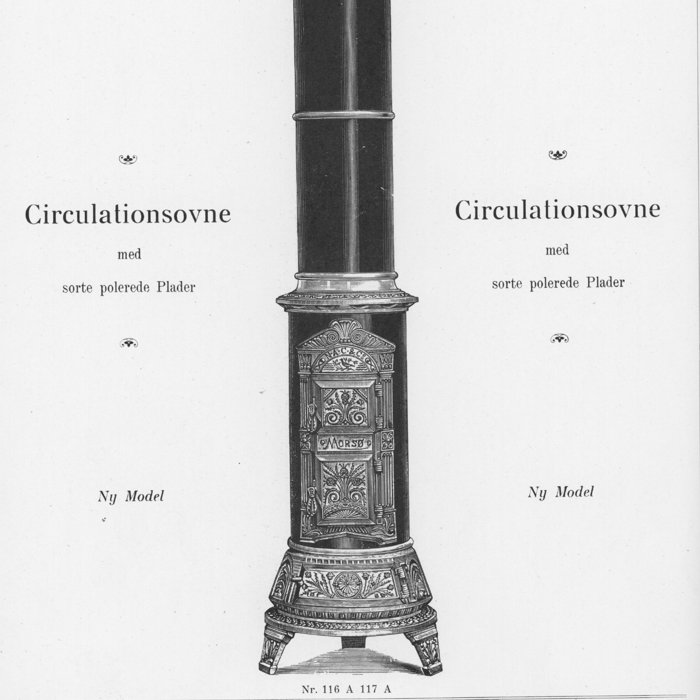 Cirkulationsovn Nr.116A Og Nr.117A, 1914