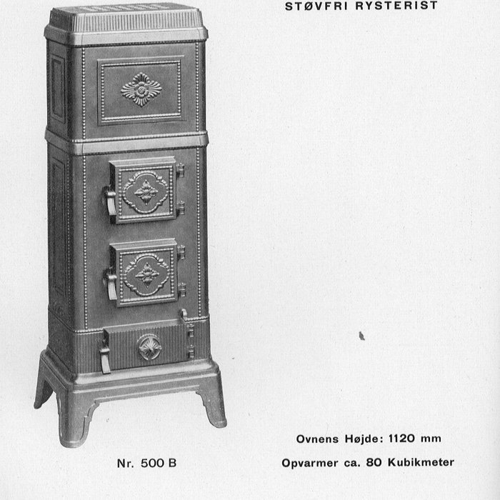 Moderne Ovn Nr.500B, 1927
