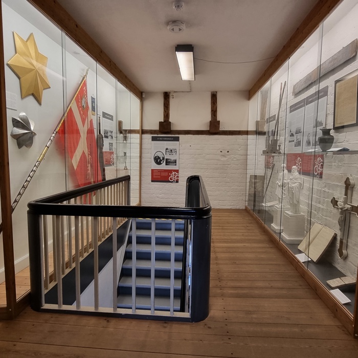 Trappeopgang Øverst